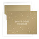 Scattered Dots Folded Shimmer Note Cards Image 2 of 2
